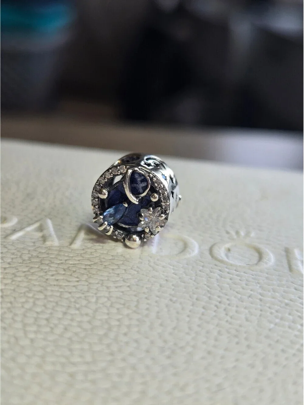 Pandora s925 ale glass spacer bead